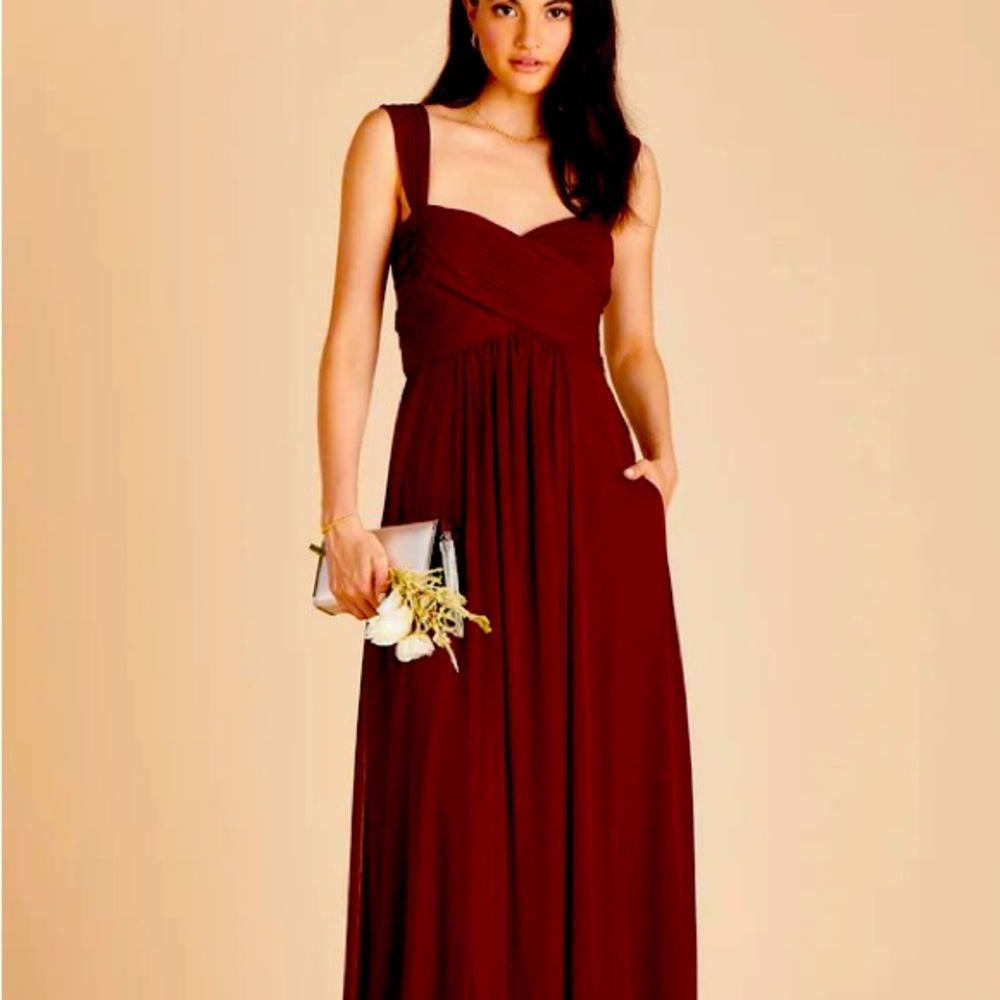 Birdy Grey MARIA CONVERTIBLE DRESS. With pockets !!! Mesh Cabernet NWT